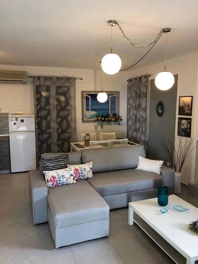 Sofia'S Pearl Beachfront Maisonette Nea Kallikrateia Exteriér fotografie